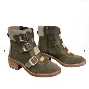 Vince Camuto - Women's Klerica Leather Boots- Size 8 1/2.